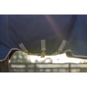 Horseware Rhino Rhino Turnout 0g - Navy/Titanium Grey & Classic Blue in Navy/Titanium Grey & Classic Blue