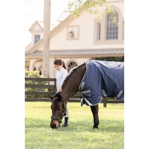 Horseware Rhino Rhino Turnout 0g - Navy/Titanium Grey & Classic Blue in Navy/Titanium Grey & Classic Blue