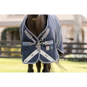 Horseware Rhino Rhino Turnout 0g - Navy/Titanium Grey & Classic Blue in Navy/Titanium Grey & Classic Blue