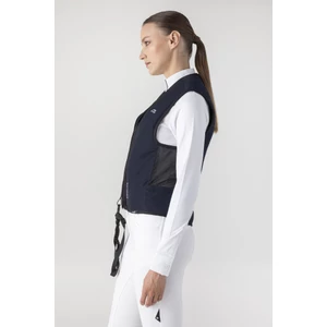 Equiline BELAIR  blue unisex airbag vest with back protector in Blue