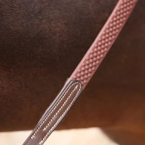 Velociti LUSSO Opus Soft Grip Reins - Havana 