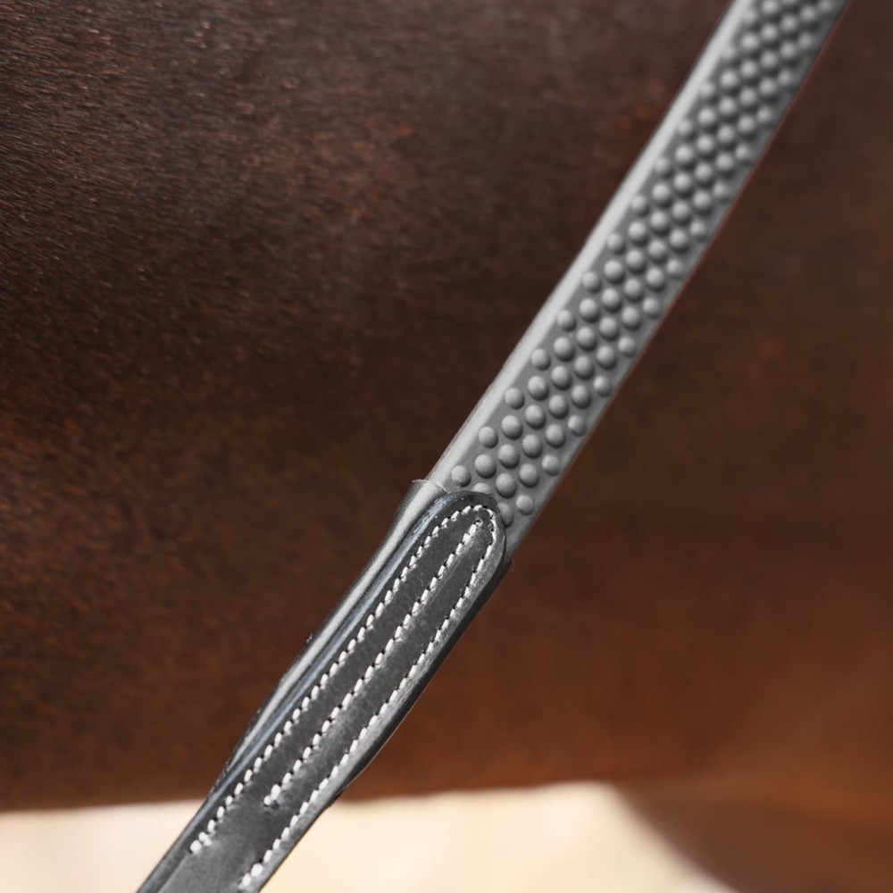 Velociti LUSSO Opus Soft Grip Reins - Black