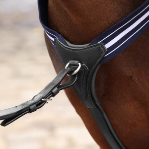 Velociti LUSSO Opus Elastic Breastplate - Black in Black