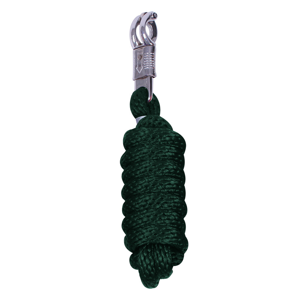 QHP Lead rope with panic clip - Dark Green in Dark Green