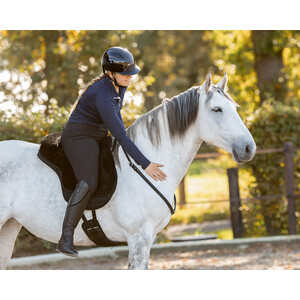 QHP Bareback pad super soft - Black/Black in Black