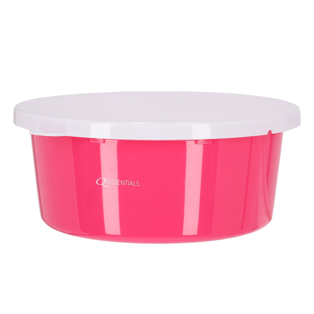 Q-essentials Feeding bowl with lid - Fuchsia in Fuchsia
