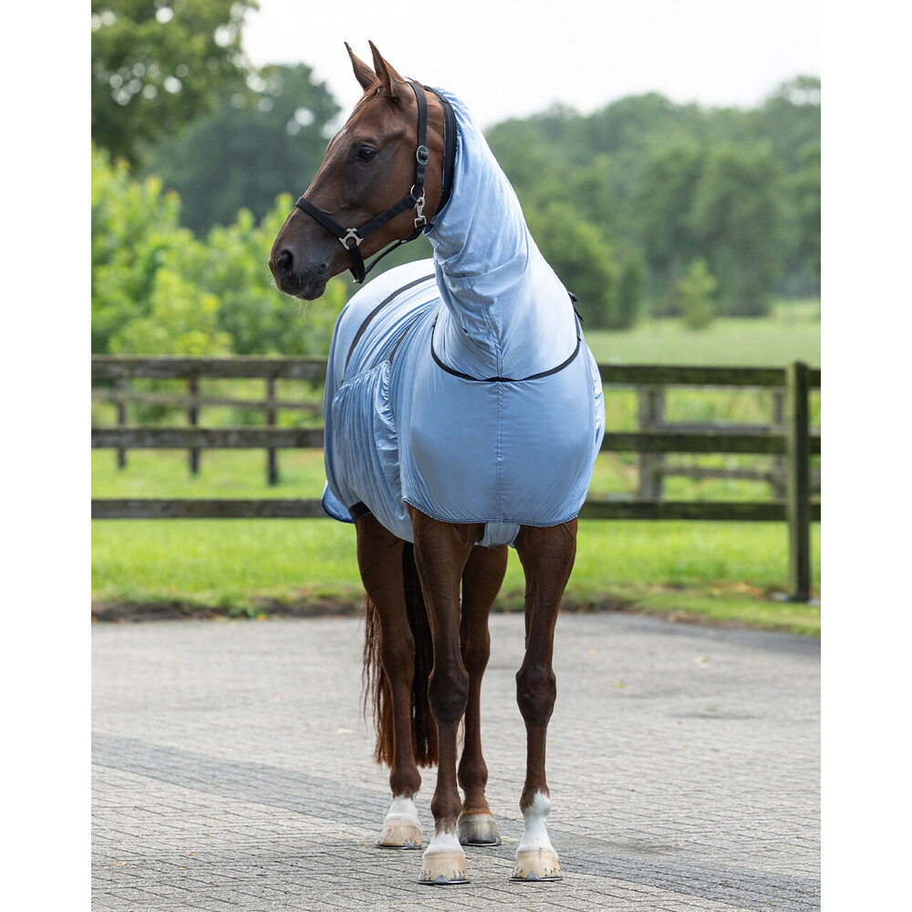Q-essentials Eczema rug - Steel Blue 