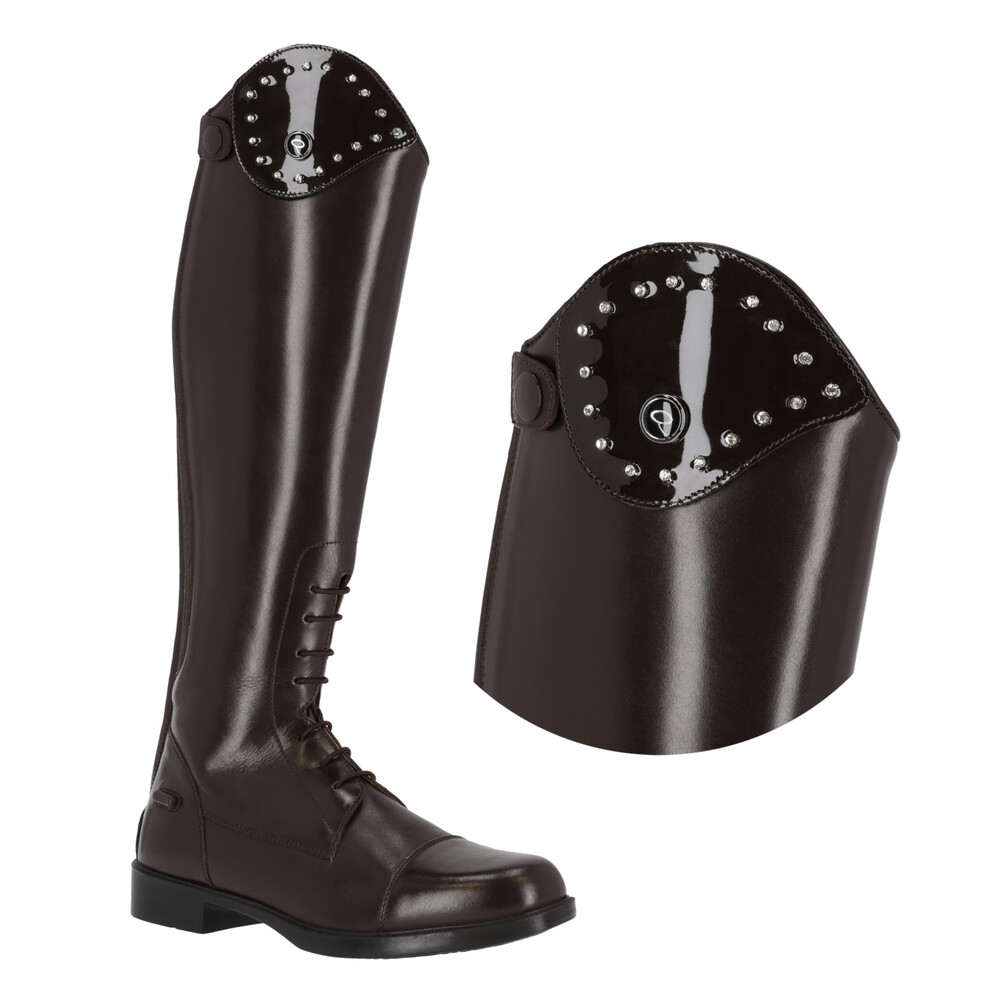 QHP Exchangeable top Romy Crystal - Brown in Brown