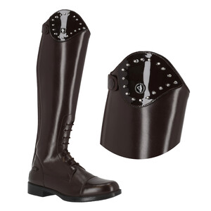 QHP Exchangeable top Romy Crystal - Brown in Brown
