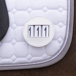 QHP Number holder Modeste round - White 