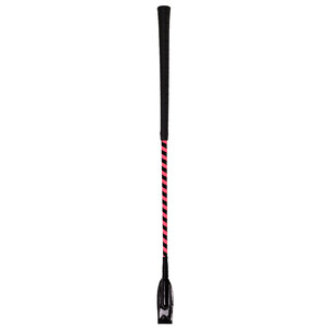 QHP Jumping whip Eldorado - Black/Pink in Black/Pink