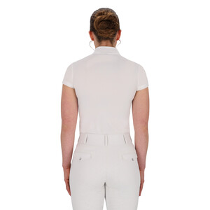 QHP Competition shirt short sleeve Vaila - White 