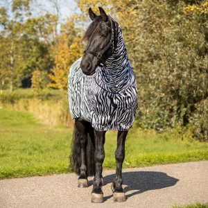 QHP Eczema rug Big neck - Zebra 