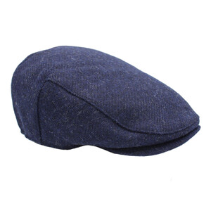 Heather Hats & Accessories Selby Twill Tweed Flat Cap - River in River