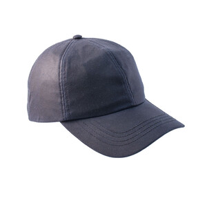 Heather Hats & Accessories Darley Wax Baseball Cap - Navy in Navy
