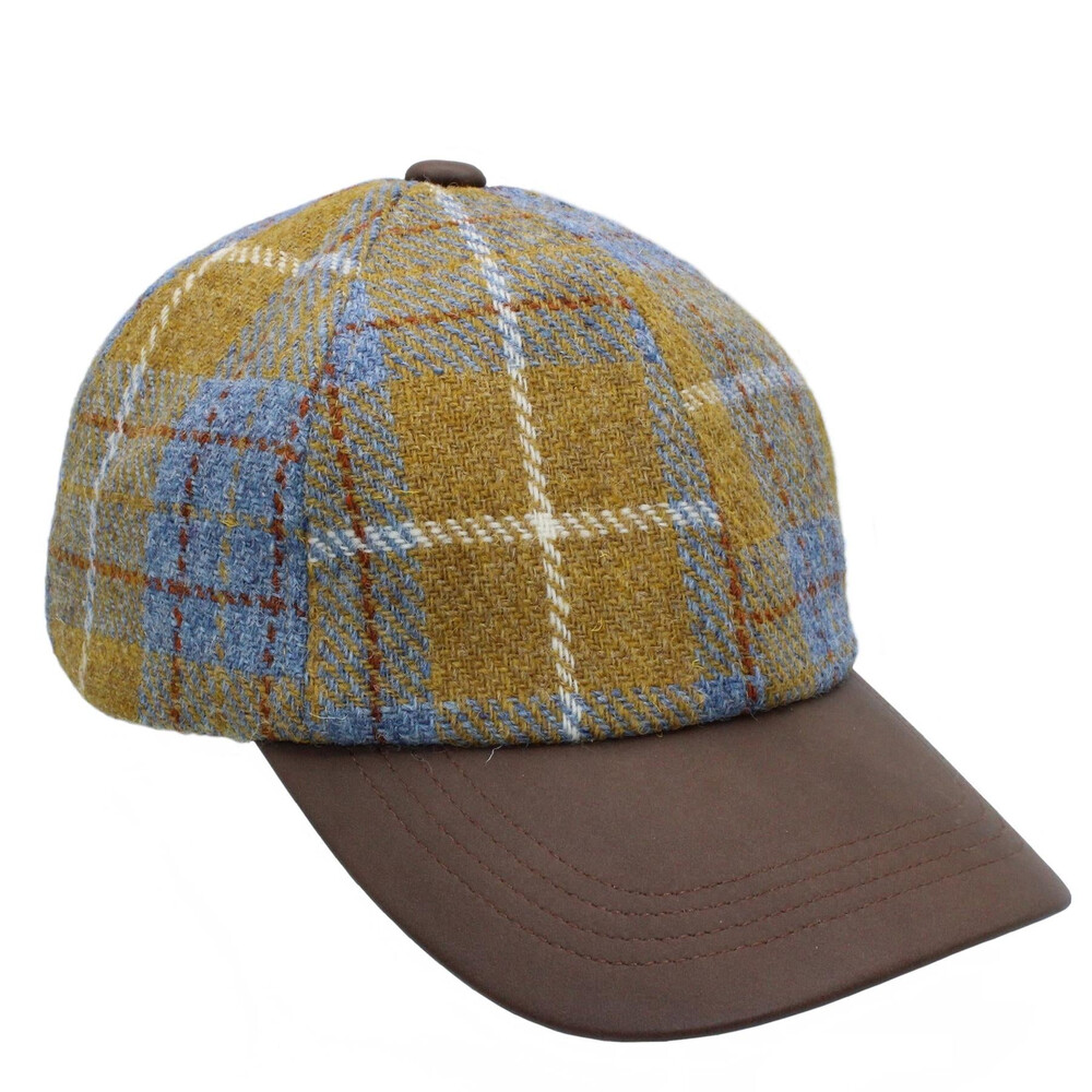 Heather Hats & Accessories Rosalie Harris Tweed Baseball Cap - Lichen in Lichen