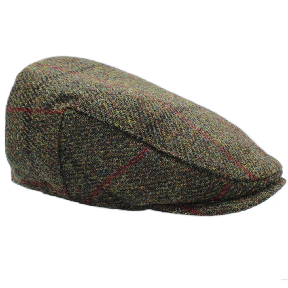 Heather Hats & Accessories Highland Harris Tweed Flat Cap - Rowan 