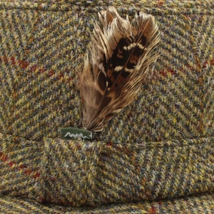 Heather Hats & Accessories Whithorn Harris Grouse Hat - Harvest 