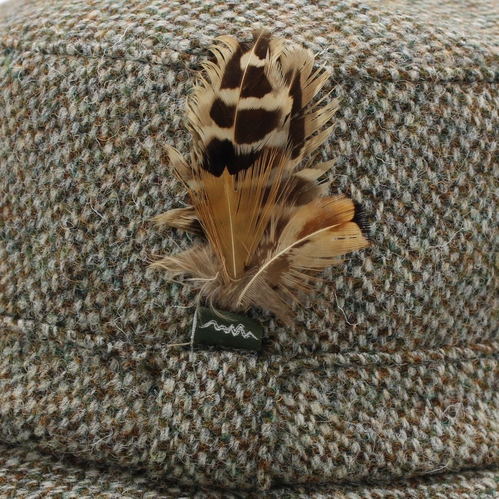 Heather Hats & Accessories Whithorn Harris Grouse Hat - Pebble 