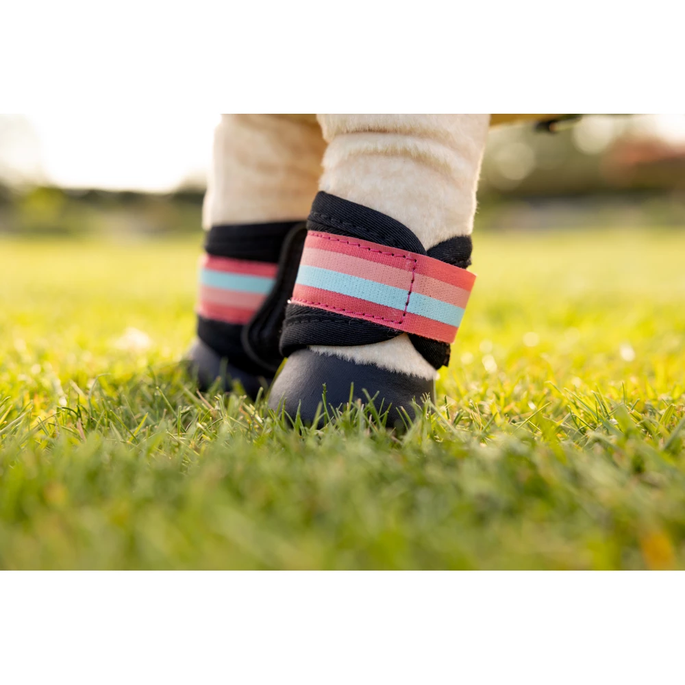 LeMieux Harlow Toy Pony Grafter Boots  - Coral Crush in Coral Crush