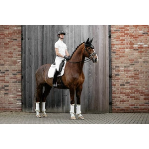 LeMieux Cotton Dressage Square - White in White