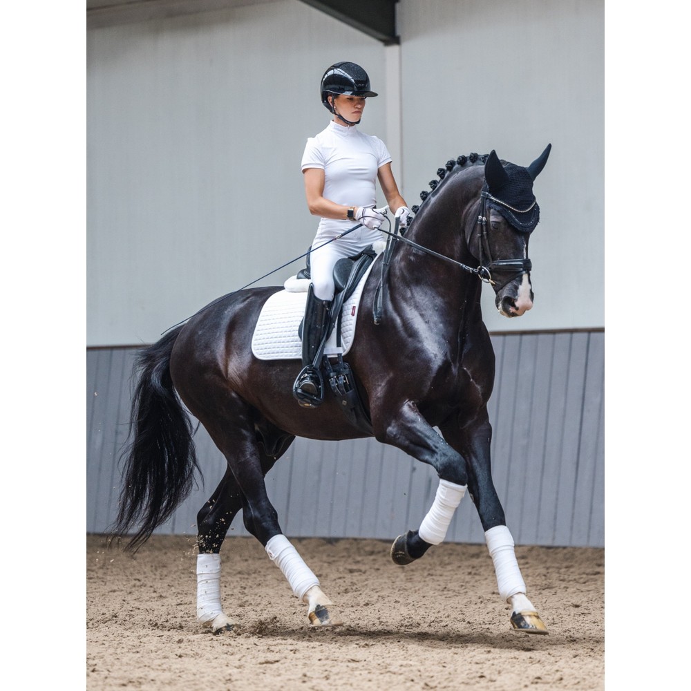 LeMieux Cotton Dressage Square - White