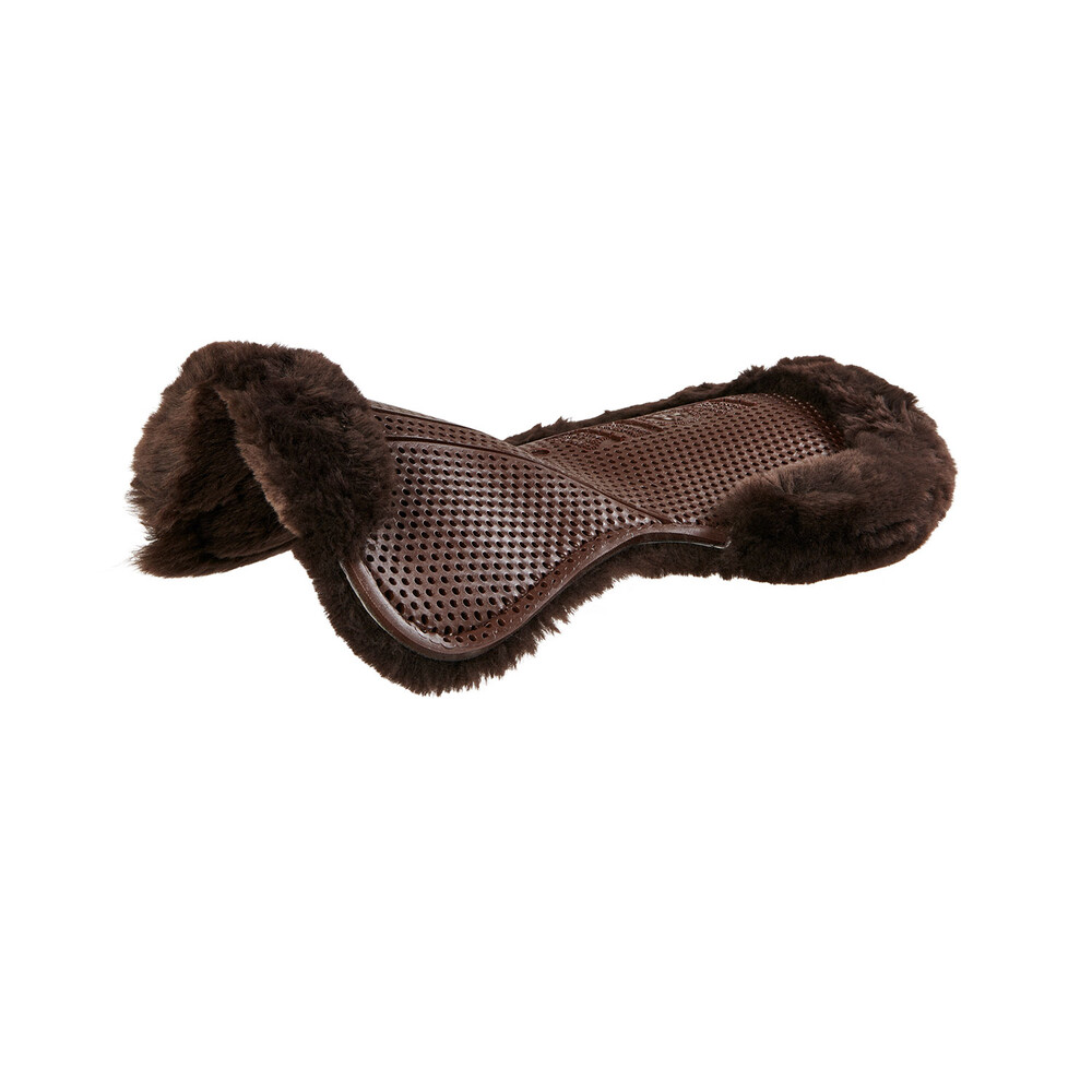 Acavallo Gp Cc Therapeutic Gel Pad Full Sheepskin - Brown