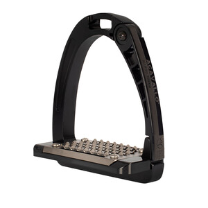 Acavallo Arena Alupro Stirrup Junior (Panca 10,5Cm) - Black in Black