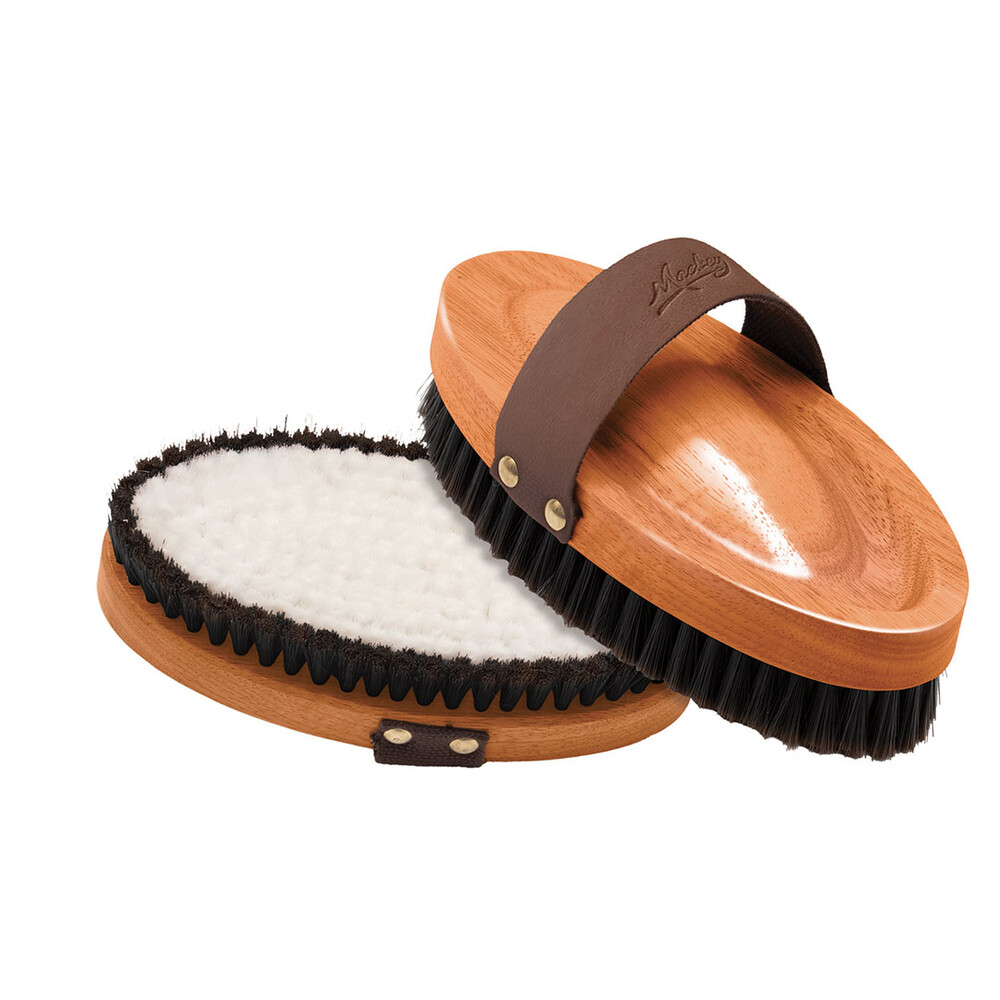 Mackey Equestrian Mackey Heritage Curve Body Brush in Heritage
