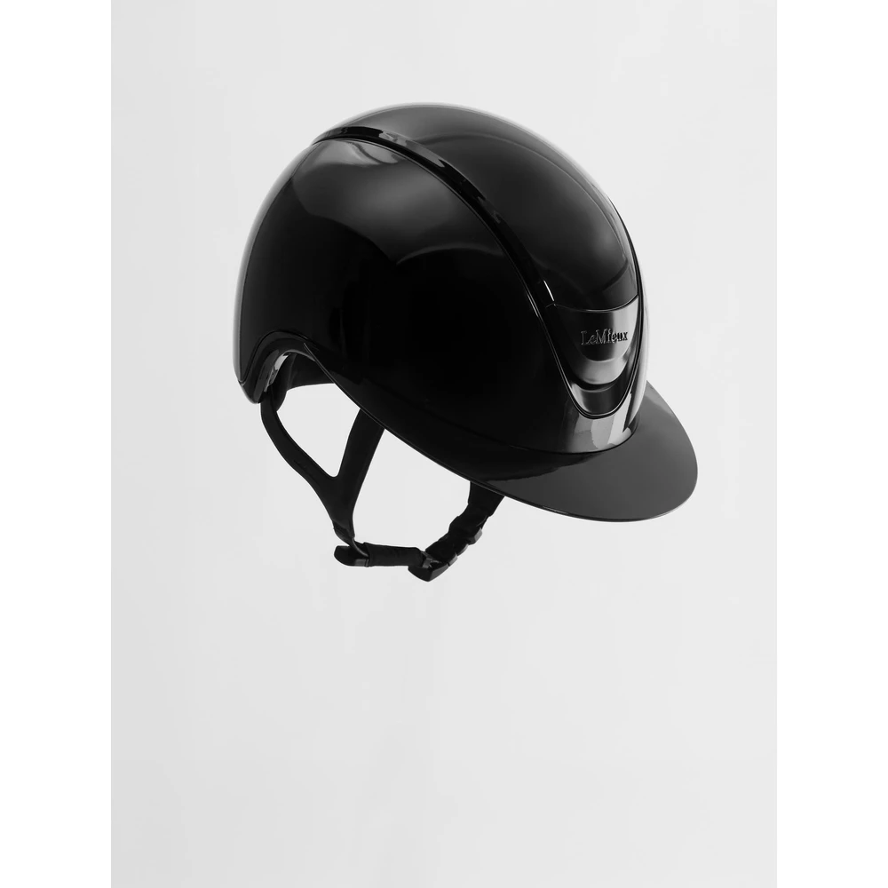 LeMieux Verv® Competition Helmet - Gloss Black in Black