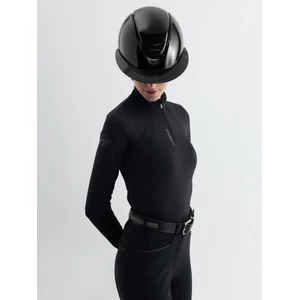 LeMieux Verv® Competition Helmet - Gloss Black in Black