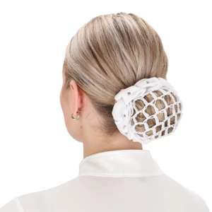 QHP Hair Bow Flower - White 
