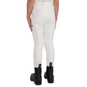 QHP Breeches Junior Full Grip - White in White