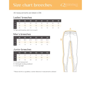 QHP Breeches Junior Full Grip - White in White