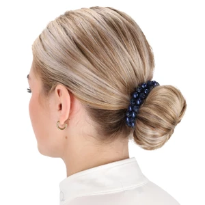 QHP Hair scrunchie Twinkle - Navy 