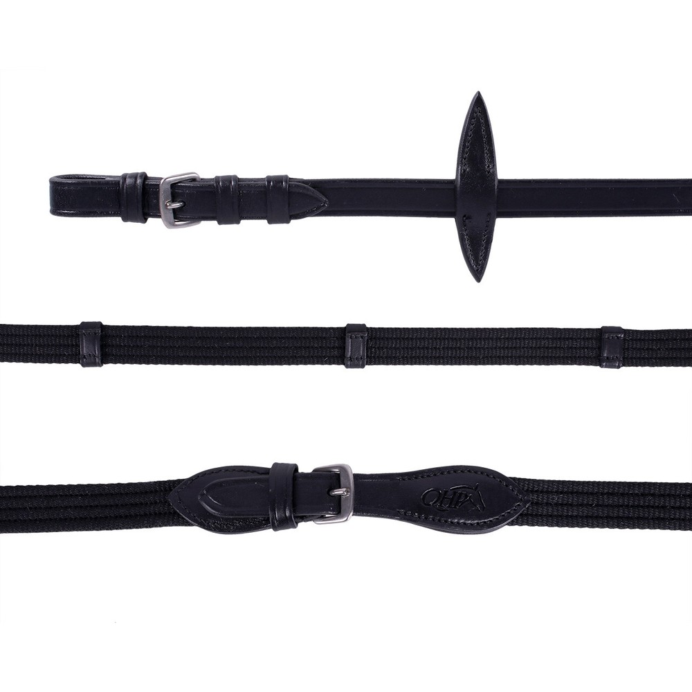 QHP Web Reins - Black 