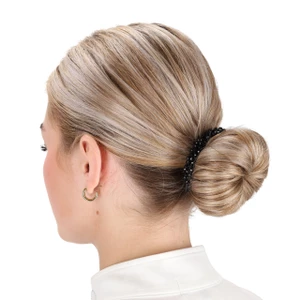 QHP Hair Scrunchie Shine - Black 