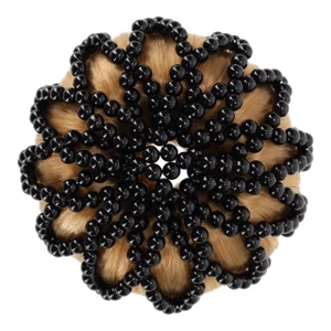 QHP Hair Net Pearl - Black 