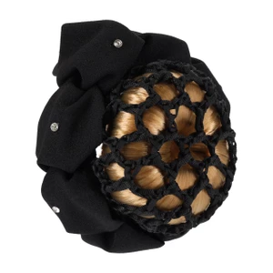 QHP Hair Bow Flower - Black 