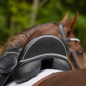 QHP Saddle jewel Madelon - Black/silver 