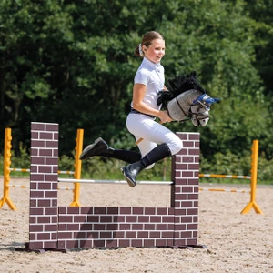 QHP Hobby horse Grey in Grey