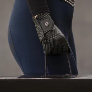 QHP Glove Force Winter - Black in Black