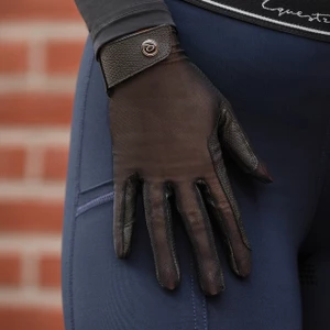 QHP Glove Solares - Black in Black