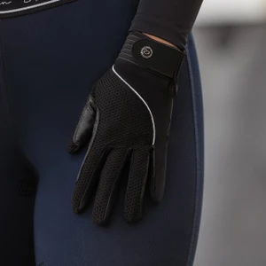 QHP Glove Air-flow - Black in Black