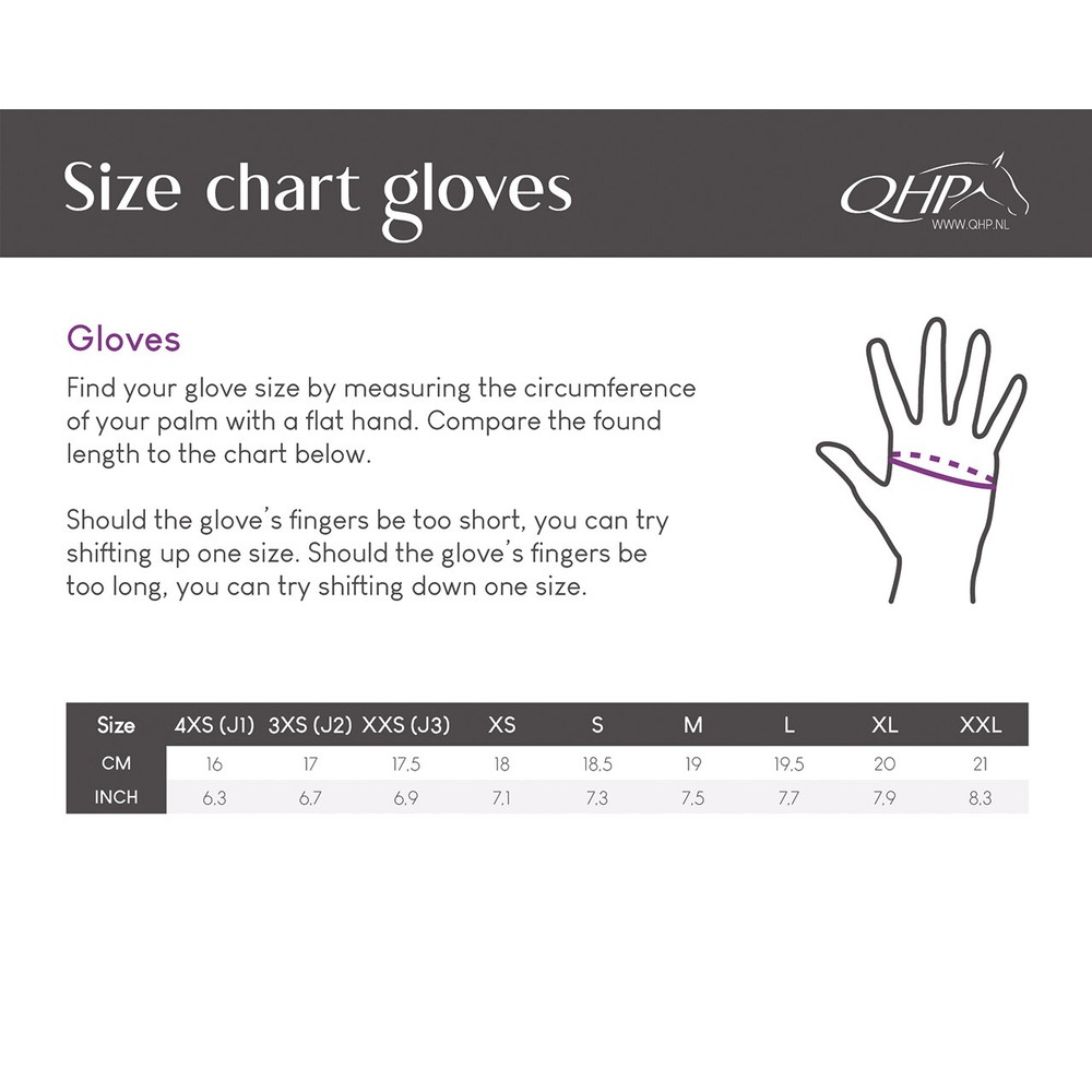 QHP Glove Avélie - Navy