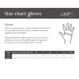 QHP Glove Avélie - Navy in Navy