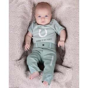 QHP Bodysuit Bobby - Pistachio in Pistachio