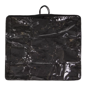 QHP Bag for saddle pads 80x65cm - Black in Black