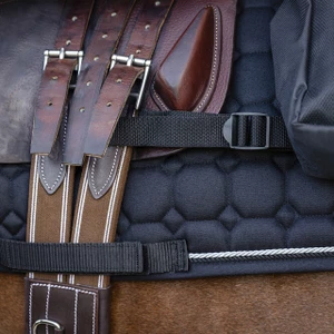 QHP Saddle bag - Black in Black
