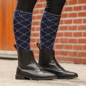 QHP Knee stockings Classic (2-pack) adults- Marine in Marine
